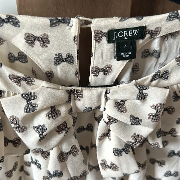 J. Crew Bow Blouse - Picture 7 of 12